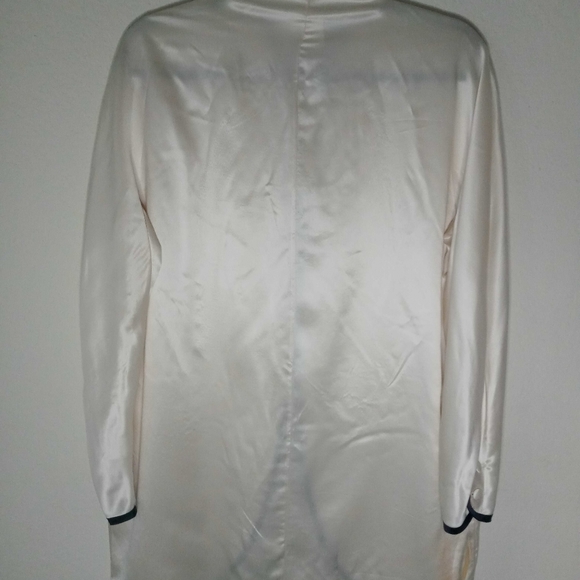 Off White Silk Tunic - Made in Italy by Krizia - Picture 4 of 6
